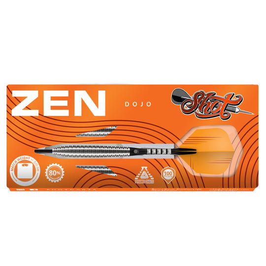 Shot Zen Dojo 80% Steel Tip Darts