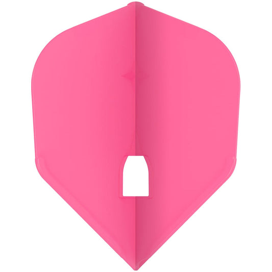 L-Style Pro Dart Flights - L3 / Shape Hot Pink