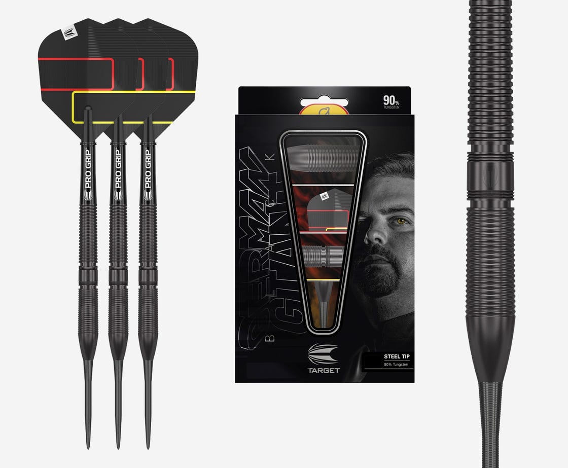 Target Gabriel Clemens Black Steel Tip Darts