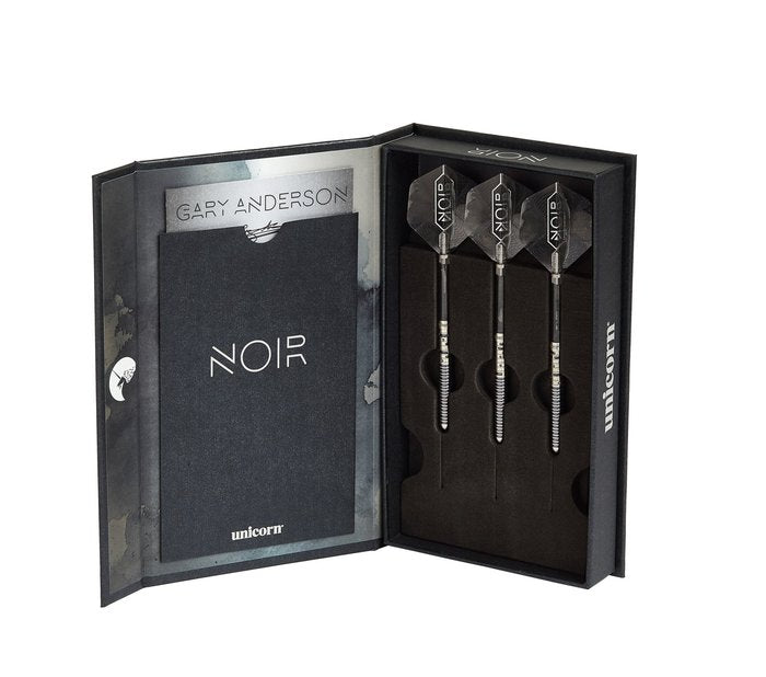 Unicorn Gary Anderson Noir Phase 5 90% - Steel Tip Darts