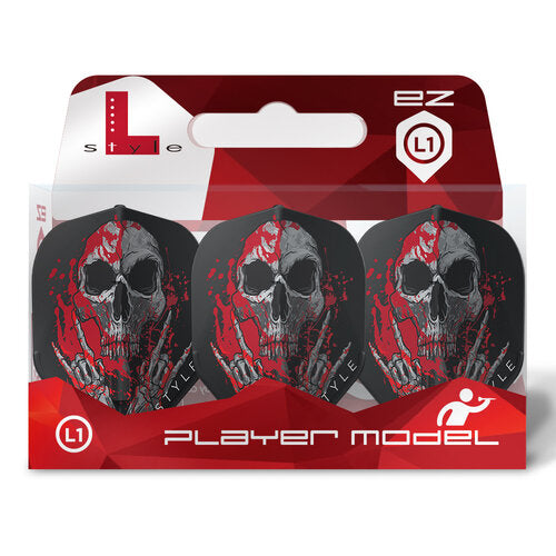L-Style EZ L1 Ryan Searle V3 Black Dart Flights