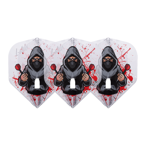 L-Style L1 Kami Rene Eidams V4 Clear White Dart Flights