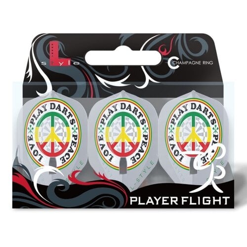 L-Style L1 PRO Deta Hedman V4 Clear White Dart Flights