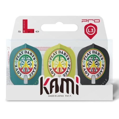 L-Style L3 Kami Deta Hedman V4 Mix Dart Flights
