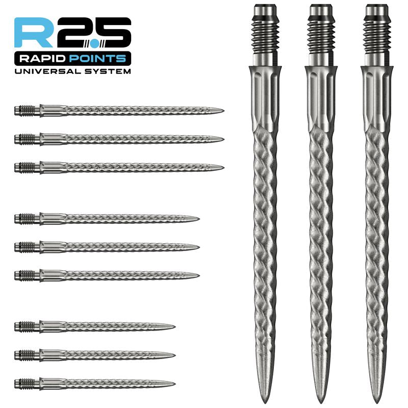 Mission R2.5 Rapid Dart Points - Steel Tip - RVX