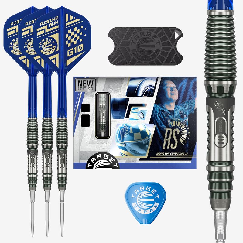 THE RISING SUN GEN10.5 95% 22G /24G SP STEEL TIP DARTS 2026