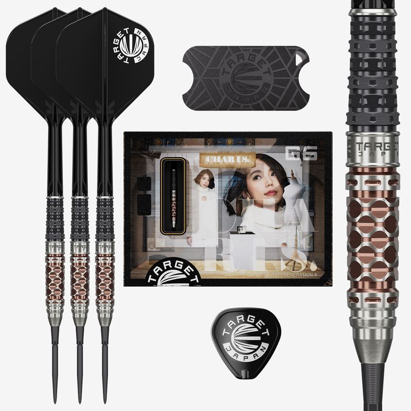 CHARIS GEN6 90% 23G/24G SP STEEL TIP DARTS 2026