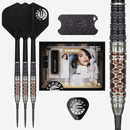 CHARIS GEN6 90% 23G/24G SP STEEL TIP DARTS 2026