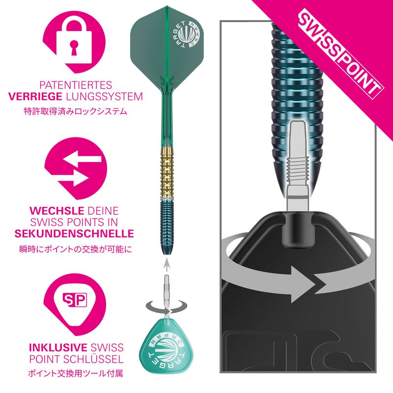 PRIME SERIES ZENITH GEN2.5 90% 23G / 24G SP STEEL TIP DARTS 2026