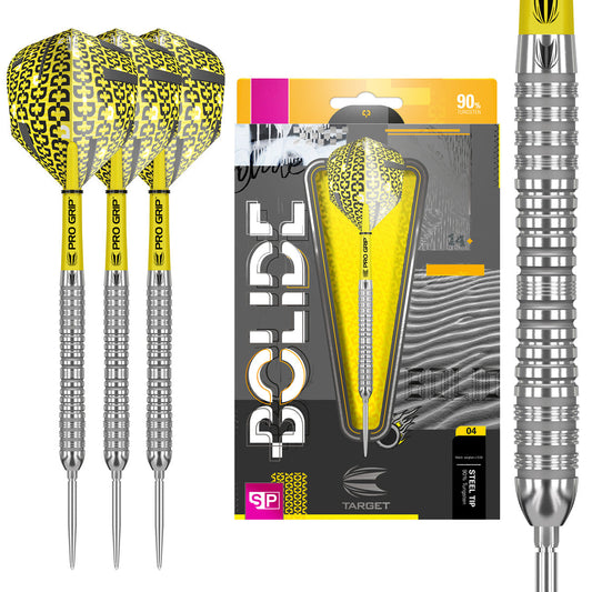 Target Bolide 04 Swiss Point 90% Tungsten Steel Tip Darts by Target