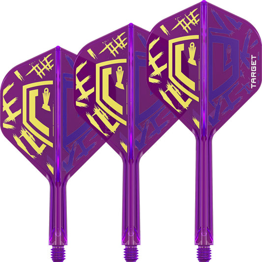 Luke Littler World Champion K-Flex One Piece Dart Flights by Target