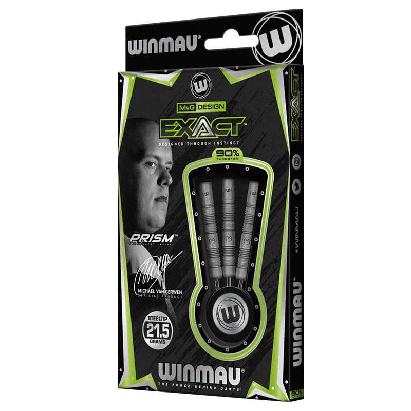 Winmau Michael van Gerwen MvG Exact 90% Tungsten Steel Tip Darts by Winmau