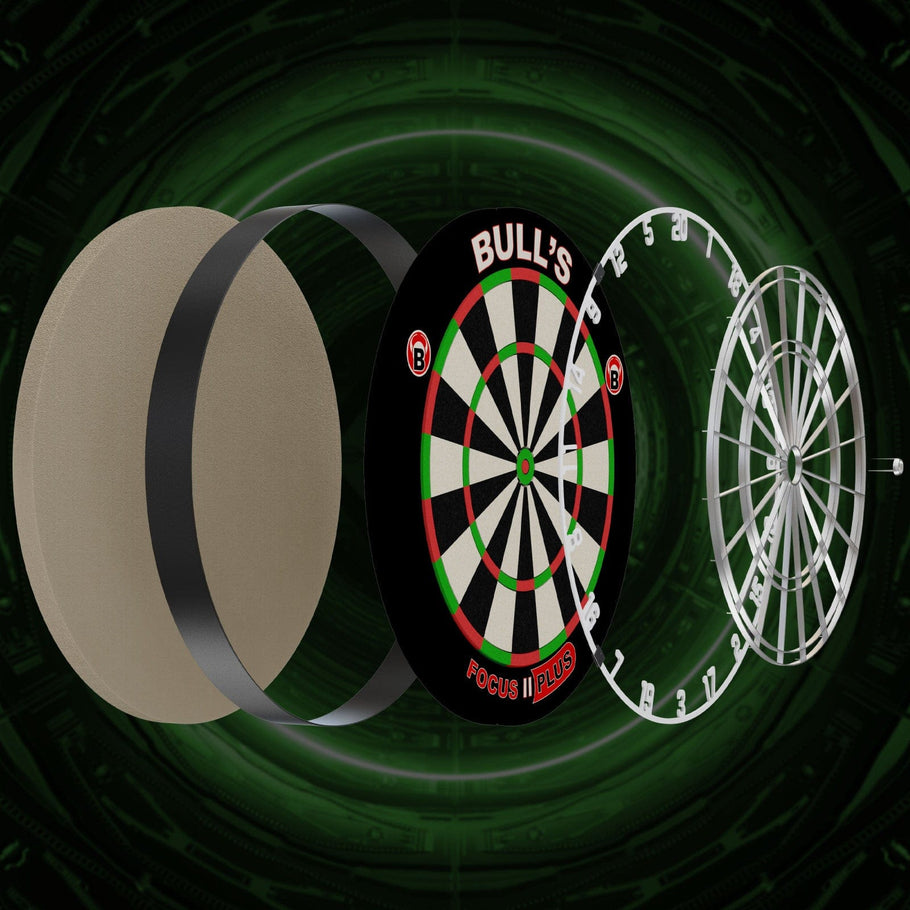 Bull's Focus II Plus Dartboard - Professional