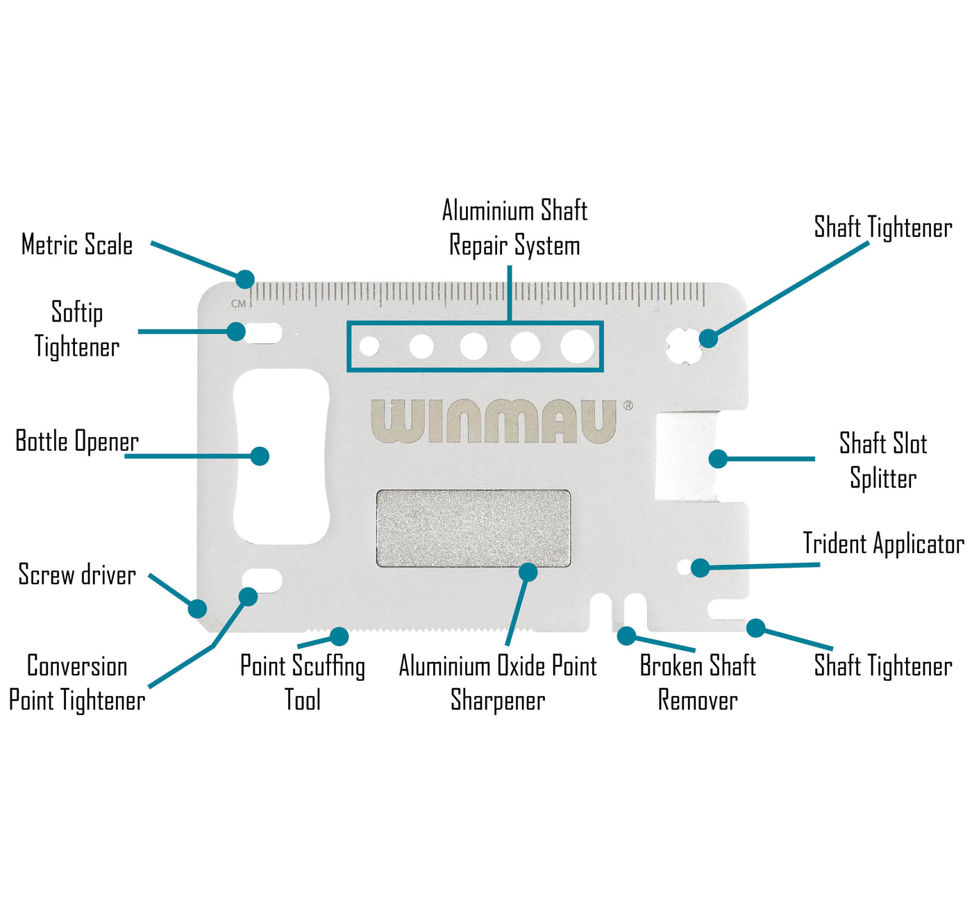 Winmau Darts Multi-Tool