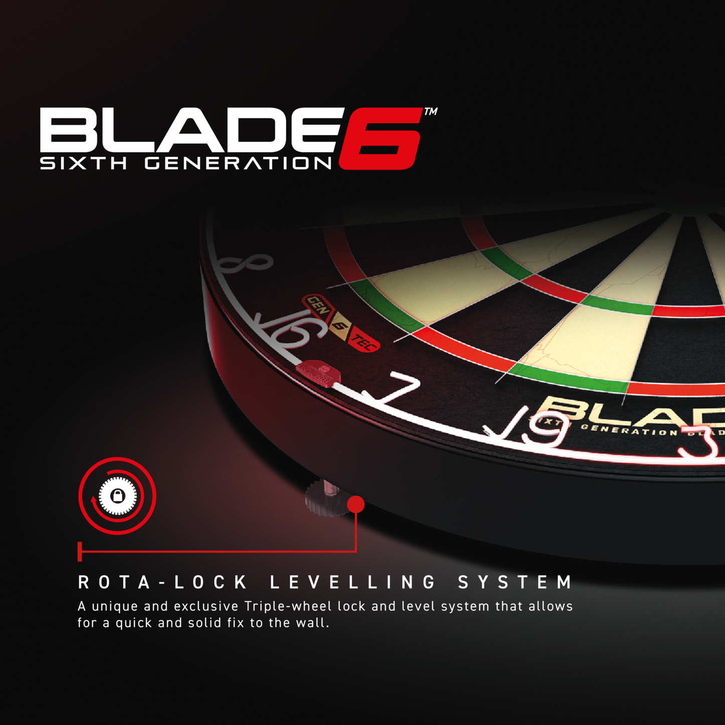 Winmau Blade 6 - Dual Core Professional Dartboard