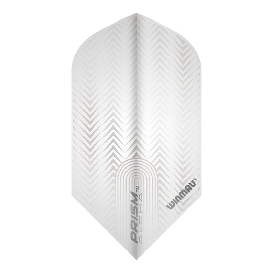 Winmau White Prism Delta Slim