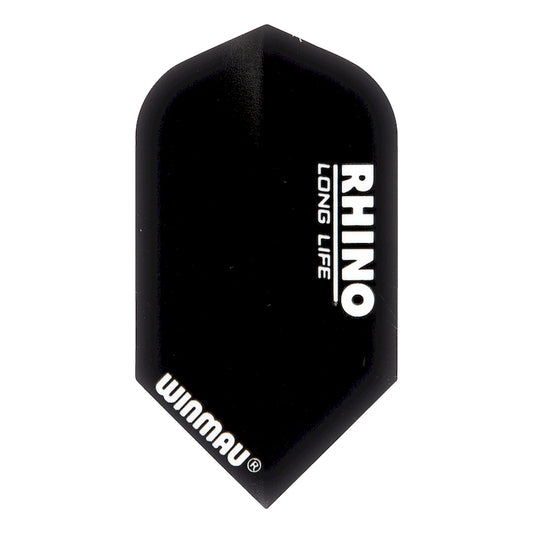 Winmau Flights – Rhino Extra Thick – Slim – Black