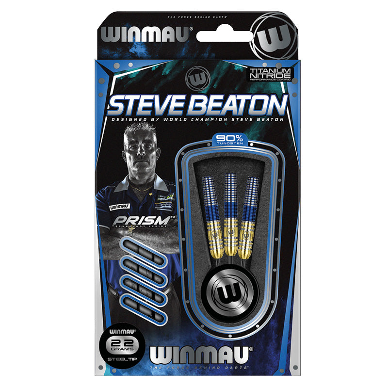 Winmau Steve Beaton 90% Tungsten Steel Tip Darts