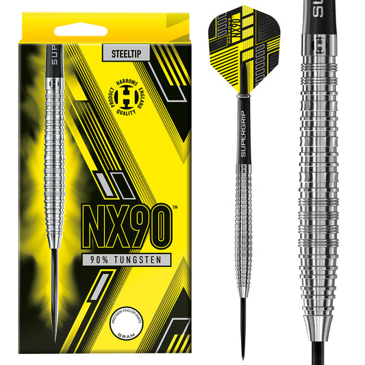 Harrows NX90 90% Tungsten Steel Tip Darts by Harrows