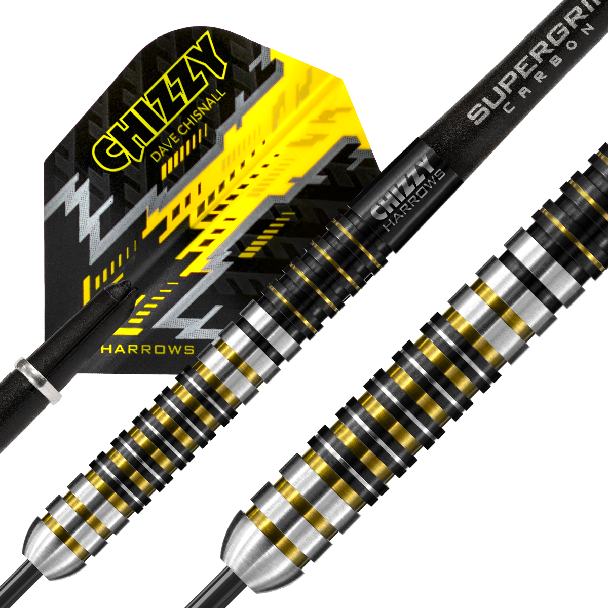 Harrows Dave Chisnall Chizzy 90% Tungsten Steel Tip Darts
