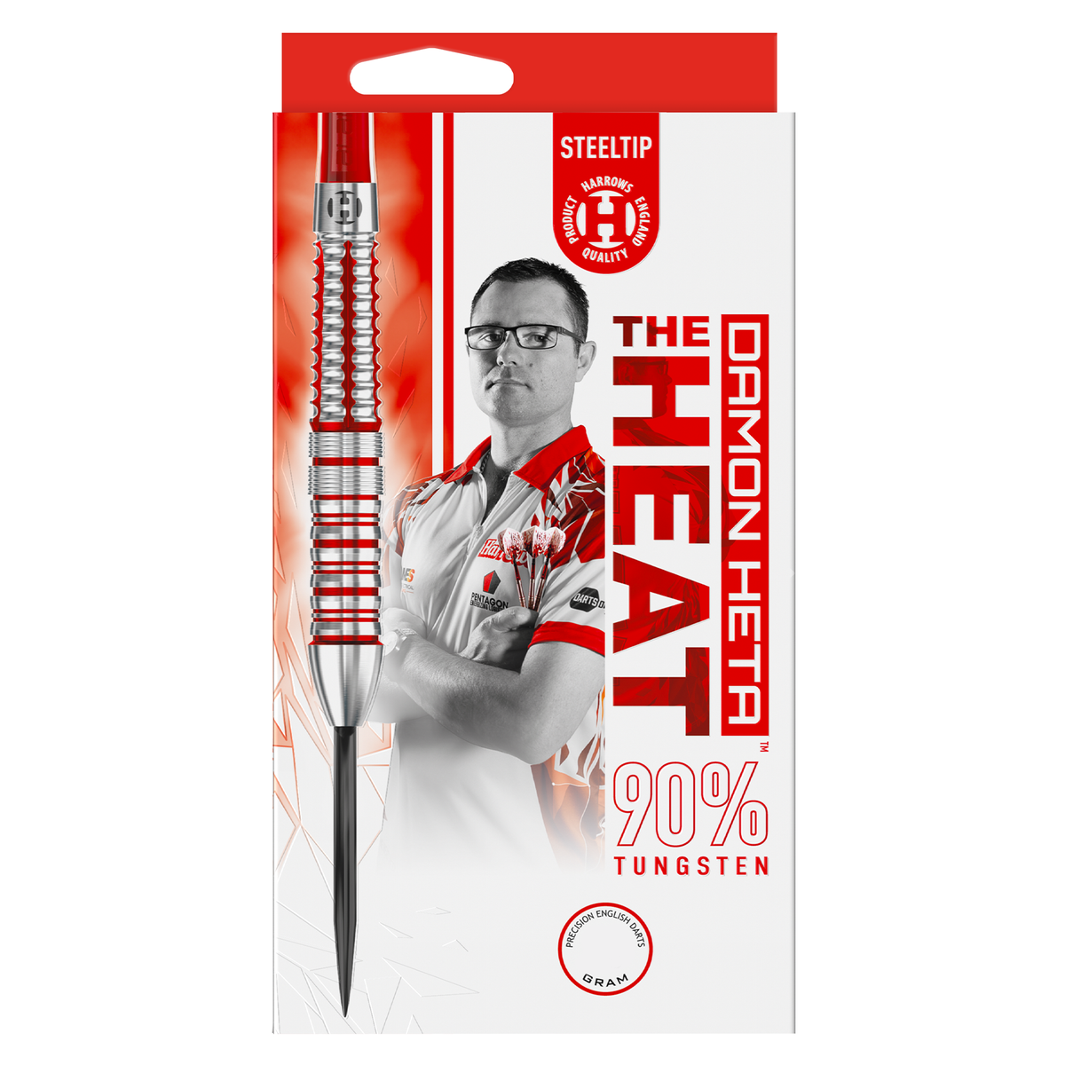 Harrows Damon Heta Series 2 90% Tungsten Steel Tip Darts