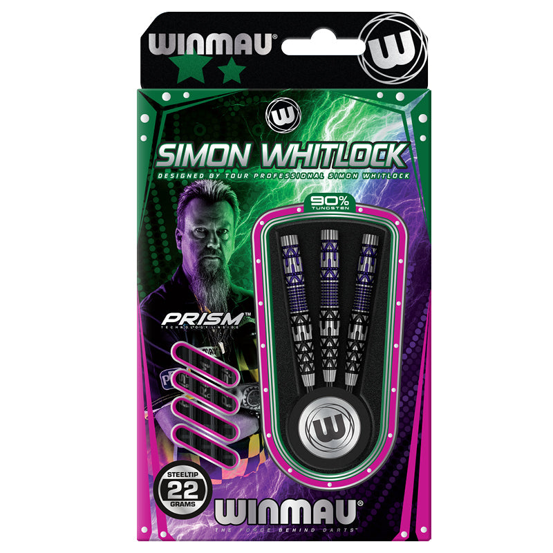 Winmau Simon Whitlock Special Edition 90% Tungsten Steel Tip Darts