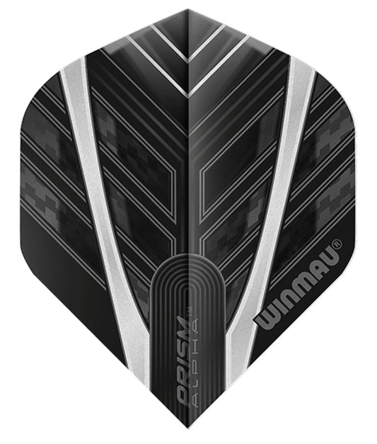 Winmau Grey & White Prism Alpha Standard