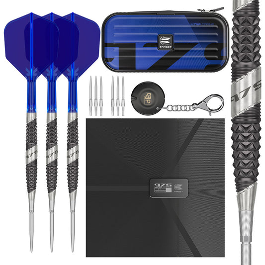 975 Ultra Marine 03 97.5% Tungsten Swiss Point Steel Tip Darts by Target