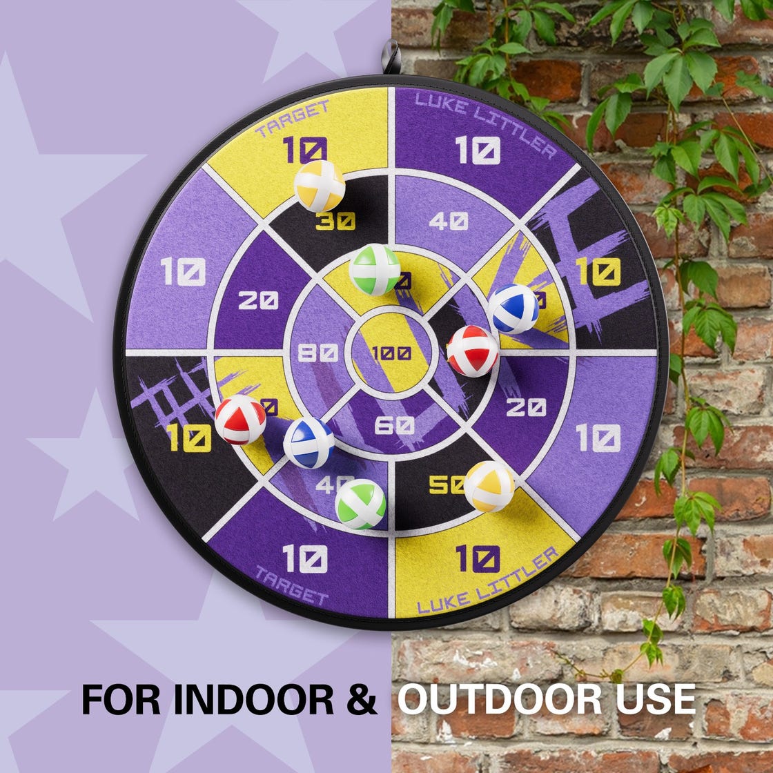 Luke Littler Fabric Dartboard
