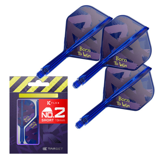 Target Luke Littler World Champion 2026 K-Flex Integrated Flights & Shafts TSS26