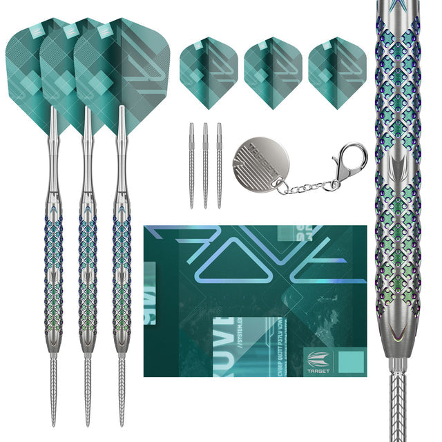 Target Rove 01 90% Tungsten SP Steel Tip Darts