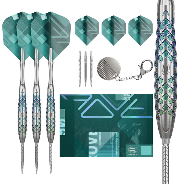 Target Rove 02 90% Tungsten SP Steel Tip Darts