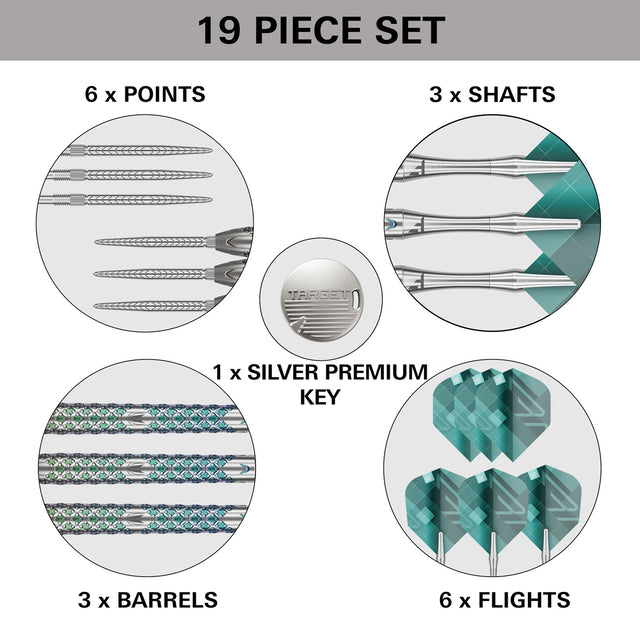 Target Rove 03 90% Tungsten SP Steel Tip Darts