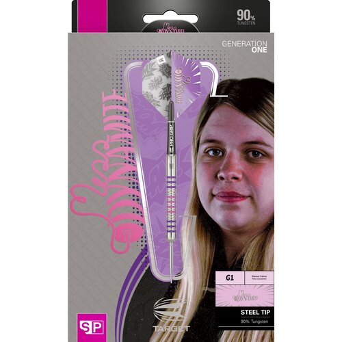 Target Eleanor Cairns 90% Swiss Point Steel Tip Darts