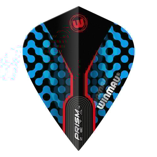 Winmau Prism Zeta Kite Black/Blue Dart Flights
