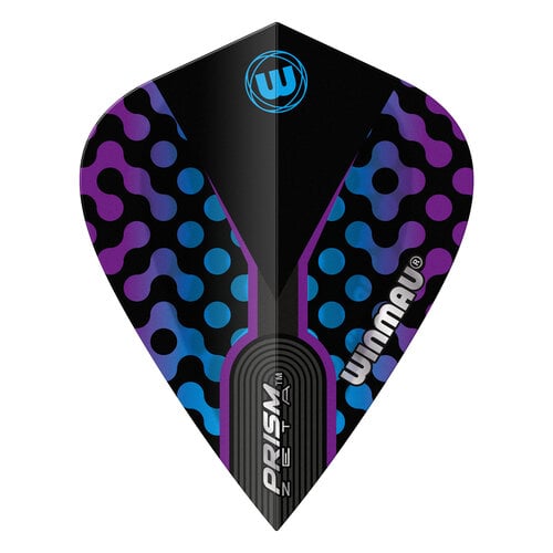 Winmau Prism Zeta Kite Black/Purple Dart Flights