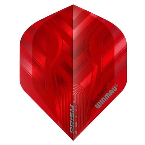 Winmau Prism Zeta Red Darts Flights
